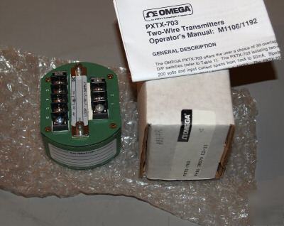 1NEW omega pxtx-703, 2-wire transmitter $440.00 list