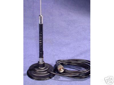 2 meter 5/8 wave ham radio magnetic antenna - 54 inch