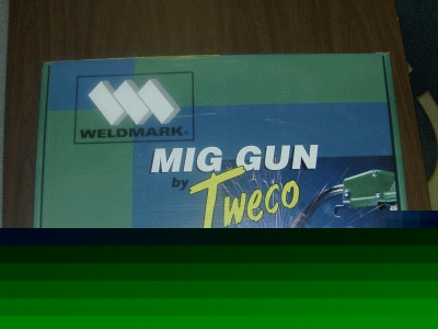 250 amp, 15' mig gun, lincoln end, .030 .035