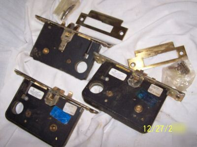 3 - commercial grade mortise door locks - dominion/ilco