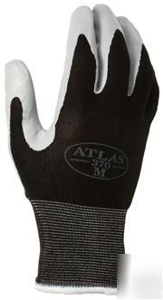 3 pair -xl- atlas 370 assembly grip gloves 