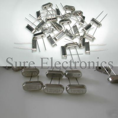 50 pcs crystal clock oscillator (32768HZ~25MHZ) hc-49S