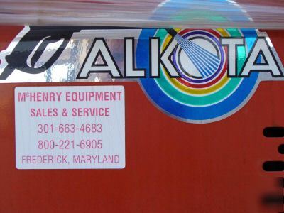 Alkota cleaning equip. - water recycler, heater, filter