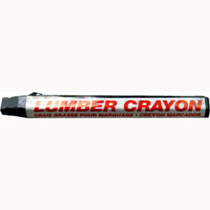 Black lumber crayon marker -- closeout special 