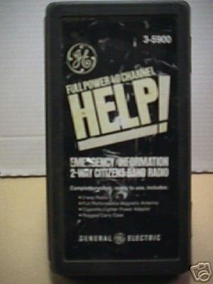 Emergency citizen band radio 40 channel