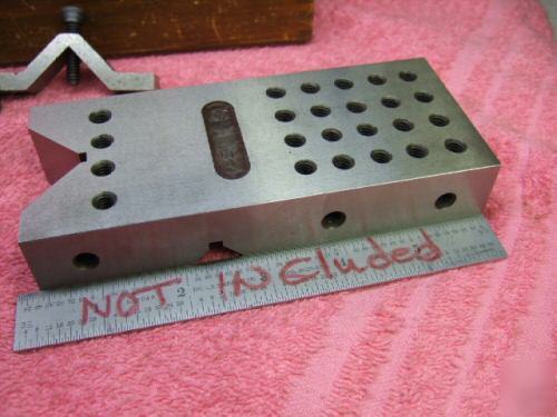 Grind cube machinist/toolmaker 2 vees 1/4