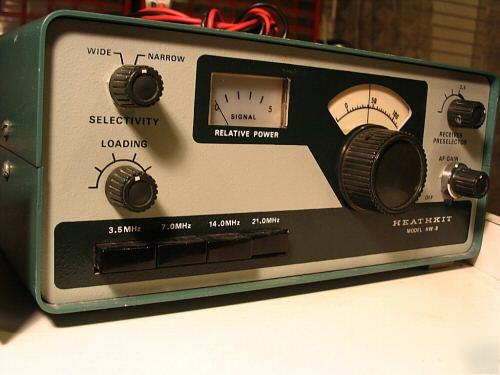 Heathkit hw-8 qrp transceiver sort of like a hw-7 hw-9 