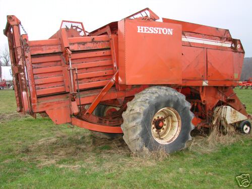 Hesston 4800 4X4X8 big square baler