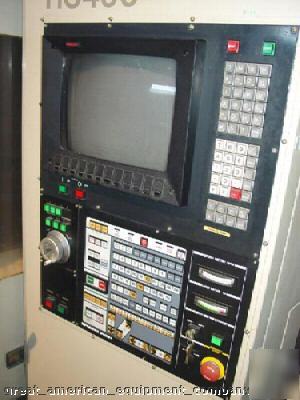 Hitachi seiki hc-400 horizontal machining center