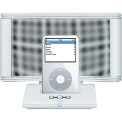 I188-wht iluv ipod stereo docking system