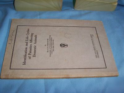 Identification and life cycles of parasites 1942 vg