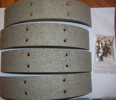 John deere a,g,60,70H,630H,720TRACTOR brake lining kit 