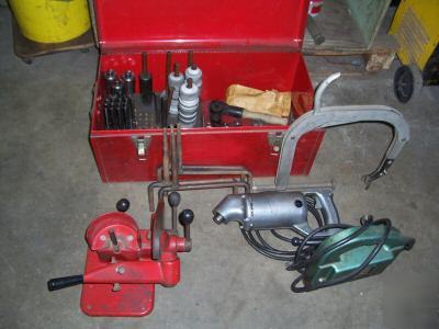 Kwik way valve refacing machine & seat grinding kit 