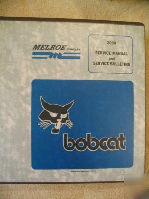 Melroe bobcat 2000 articulated loader service manual