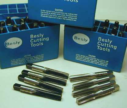 New (40) besly M10 x 1.5, 4-flute taps, metric