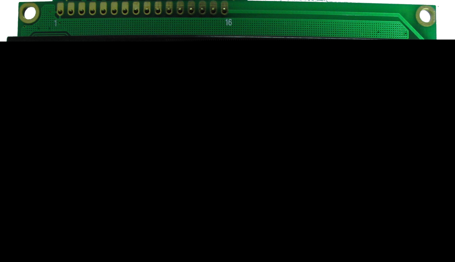 New HD44780 20X4 lcd white text on blue w/contrast pot