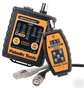 New paladin tools lan data & telephone cable tester - 