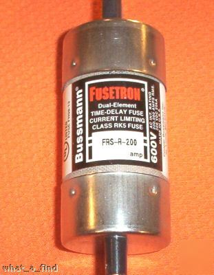 New style buss frs-r-200 fuse fusetron TRS200R FRSR200