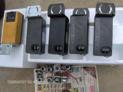 Photoelectric switches- garage- door- microswitch omron