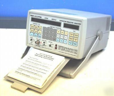 Sencore lc-102 auto z capacitor inductor analyzer