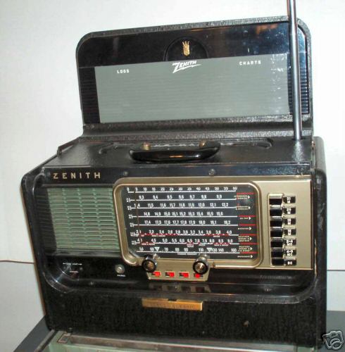 Zenith transoceanic A600 with battery