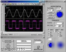 60M 2CH pc-based digital storage oscilloscope DSO220