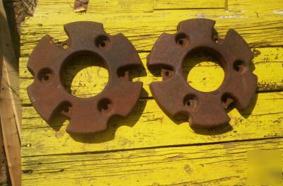 Farmall original front wheel weights a b bn saav h m