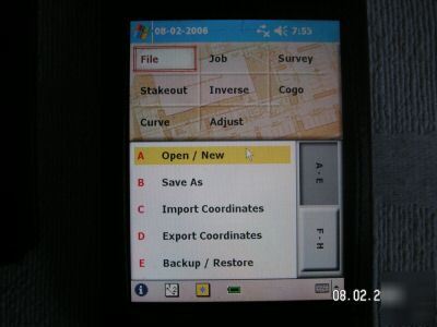 Hp ipaq pocket pc 4700-surveying data collector 