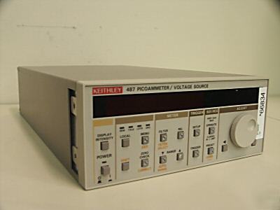 Keithley 487 picoameter/voltage source-low c. & high r.