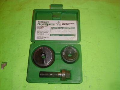 Like new greenlee 7237BB slug buster knockout punch set 