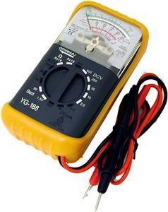 Mastech 16-range analog multimeter battery tester vom