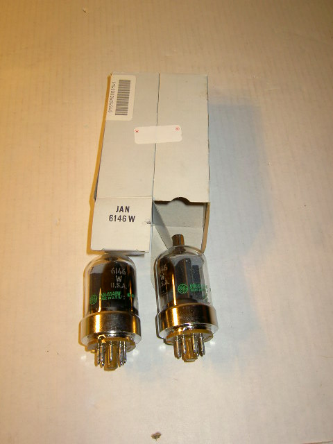 New 2 brand jan-6146W tubes ge 