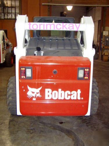 New 2004 bobcat S250/cab/heat/ tires/low hours/very nice