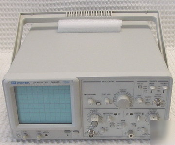 New gw instek oscilloscope gos-620 20MHZ 110/220V 