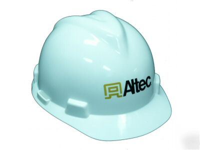 New v-gard protective hard hat 