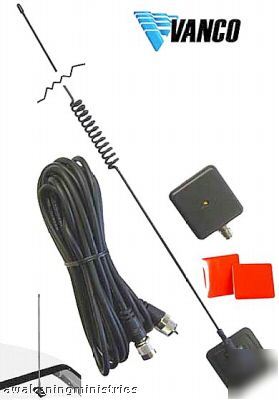 New vanco glass mount cb antenna - no hole needed rg$60 