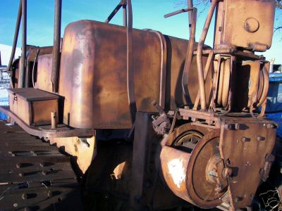 Allis chalmers antique crawler dozer tractor hd-14 