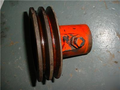 Allis chalmers wd 45 diesel double crankshaft pulley