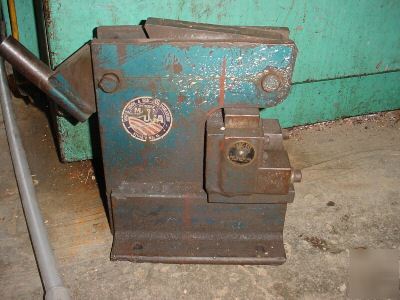 Arc fit tube shear tube notching coping w/ arc press 