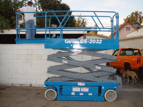 Genie gs-2032 scissor lift electric gs 2032 GS1930