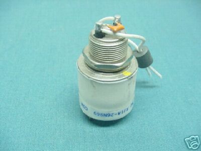 Jennings RJ1A-26N969 vacuum relay spdt 26.5VDC coil