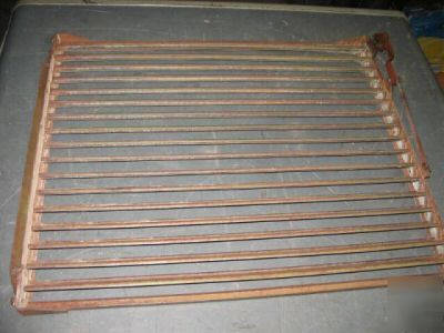 John deere styled a all-fuel distilate radiator shutter