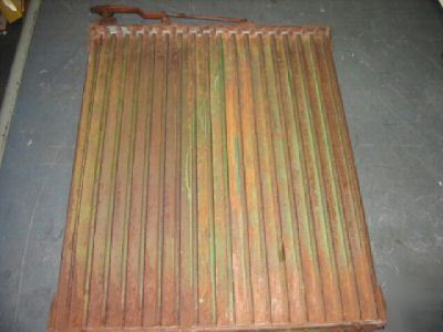 John deere styled a all-fuel distilate radiator shutter