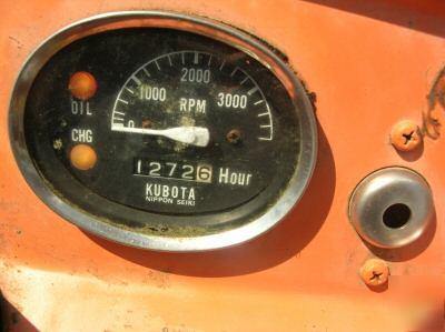 Kubota 3 cyl. diesel tractor 2 wheel drive $2200