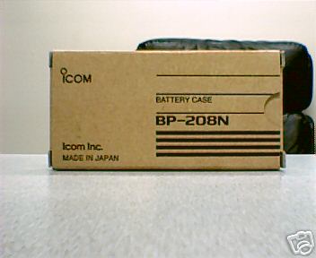 New icom bp-208N for ic-F21 T7H T22A T42 W32A orig