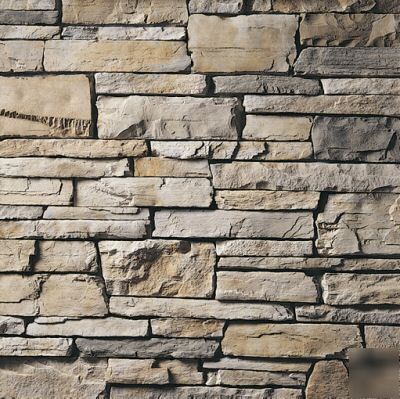 Owens corning stone aspen country ledgestone corners