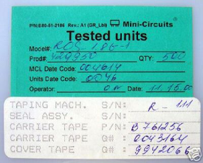 Vco mini circuits ros-1800 1400-2200 mhz uhf 10 pcs