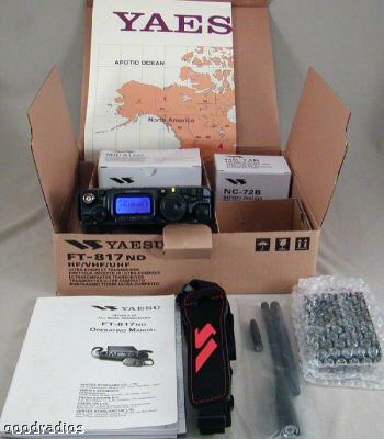 Yaesu ft-817ND hf vhf uhf all mode transceiver exc 