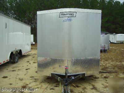 Haulmark 7X14 enclosed cargo trailer double drs (88169)