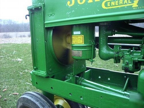 1936 john deere b with sickle